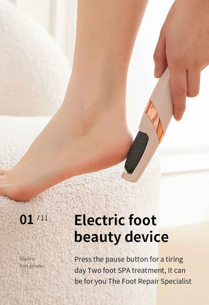 Rechargeable Automatic Foot Grinder Electric – Pedicure Callus & Dead Skin Remover