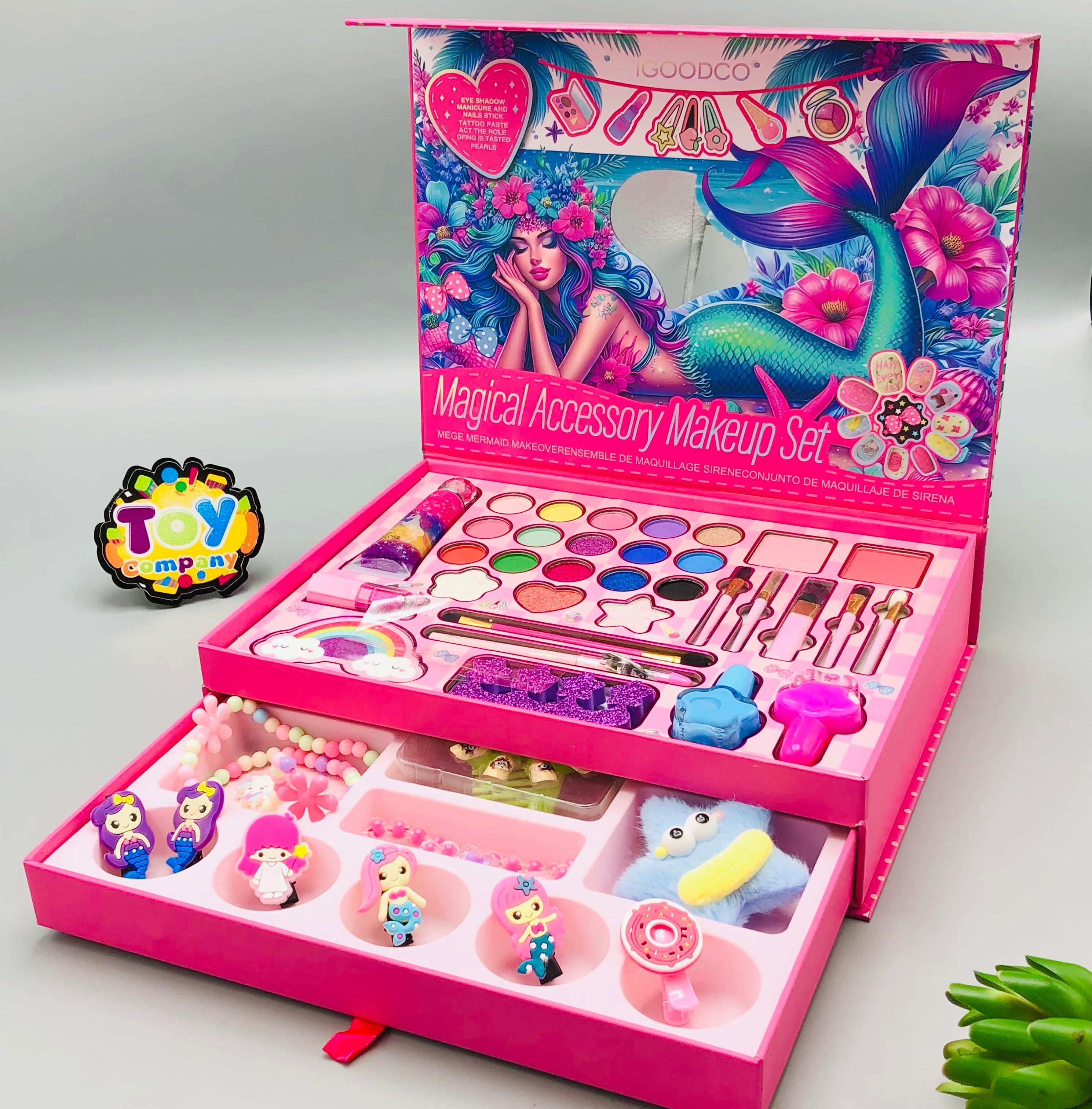 51Pcs Magical Luxury Makeup & Jewellery Set