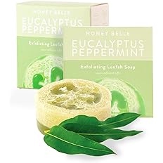 Handmade Kojic Acid Soap with Loofah  Lemon Lavender Rose Turmeric Essential Oil Bath Bar New Design Exfoliating Cleansing