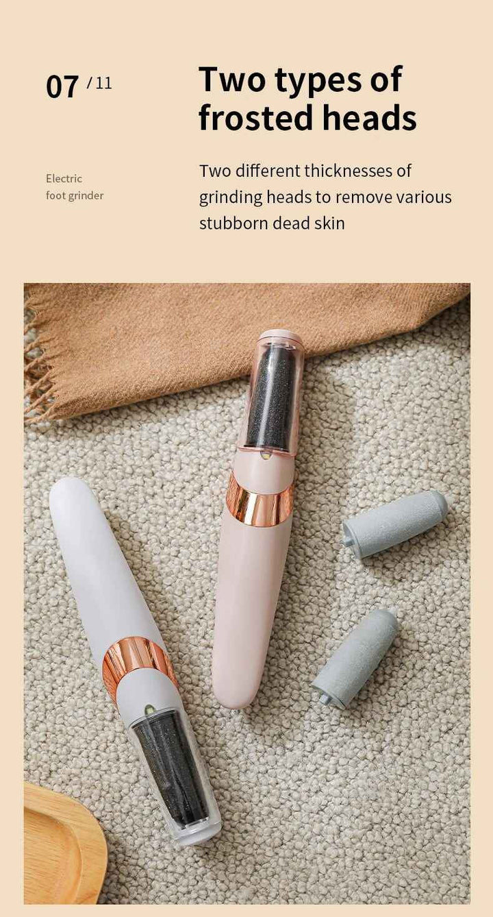 Rechargeable Automatic Foot Grinder Electric – Pedicure Callus & Dead Skin Remover