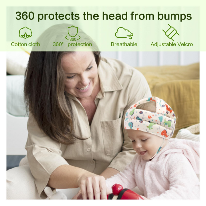 Baby Head Protector – Baby Helmet for Crawling Walking Running – No Bumps and Soft Cushion